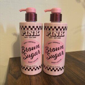 Victoria's Secret PINK Sugar Brown body lotion 2 pack